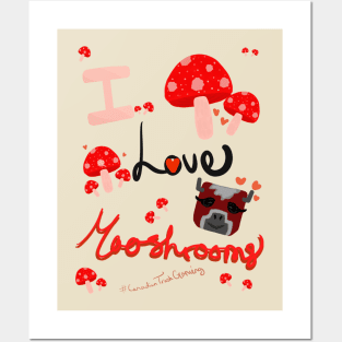 CTG - I love Mooshrooms! Posters and Art